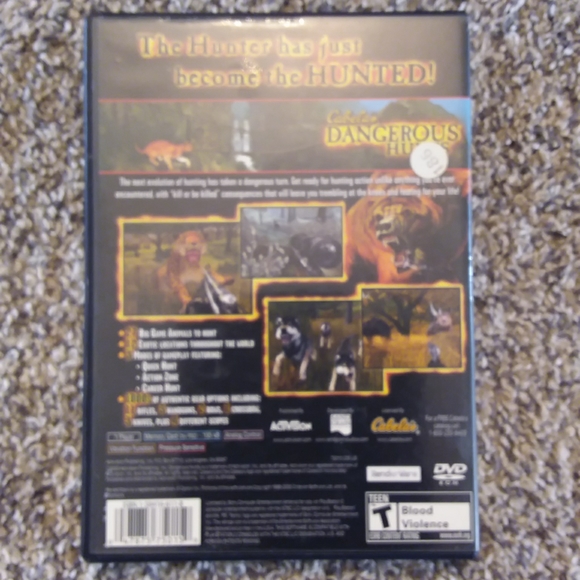 PlayStation 2 Cable's Dangerous  Hunts video  Game - Picture 2 of 3
